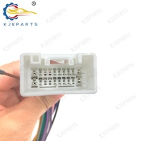 Cable de Alimentación Adaptador de 20 Pines para Automóvil, Arnés de Cableado Completo para Radio Estéreo de Automóviles Mitsubishi