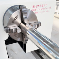 Máquina de Corte Láser de Fibra CNC de 3000W, Tipo Abierto, Mandril de 120mm, 4 Ejes, Alta Precisión para Metal, Cortadora de Tubos Pequeños de 6m