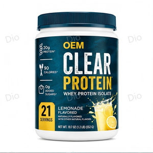 Poudre de protéines de lactosérum Dio OEM/ODM, complément en vrac pour le gain musculaire, pour la remise en forme et la <span class=keywords><strong>musculation</strong></span> - Product Image 1