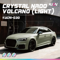 Film de protection automobile PET Super Gloss Metallic Crystal Nado Volcano (clair) - Film vinyle auto-adhésif pour voiture