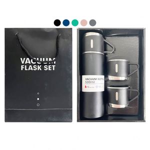 High Quality Gift 17Oz Double Wall Insulated Water <b>Bottle</b> Stainless Steel Vacuum <b>Thermos</b> Set - Product Image 4