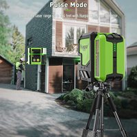 Niveau laser horizontal et vertical Huepar L011G, kit de nivellement automatique à lignes croisées avec batterie rechargeable