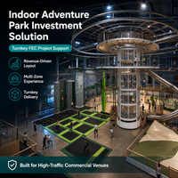Área de Juegos Interior Comercial, Torre Blanca con Tobogán en Espiral, Trampolín, Red de Bolas, Pasarela, Aterrizaje Suave, Certificación TUV ISO