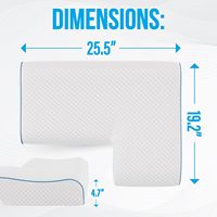 100% meilleur oreiller de câlin en mousse à mémoire ergonomique Anti-pression bras trou positionneurs confortables pour les dormeurs latéraux lit dormir