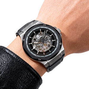 Unundecember OEM/ODM Montre mécanique personnalisée Montre squelette Montre mécanique automatique pour hommes - Product Image 5