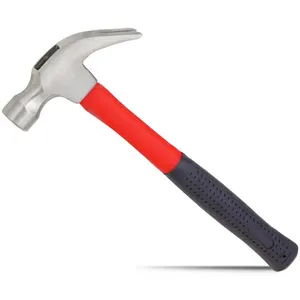 Claw Hammer 20 Oz One-piece Forged with Magnetic Nail Holder Air Cushion Handle for Antivibration