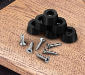 قدم طاولة وكرسي من البلاستيك الأسود PVC، منتج رائج - Product Image 1