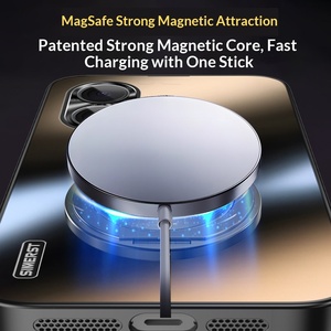 Funda Protectora Magnética Anti-Caídas para 17 Pro, Diseño Creativo Ultrafino, Ecológica, Dorado Brillante Mate, Protección 360° - Product Image 3