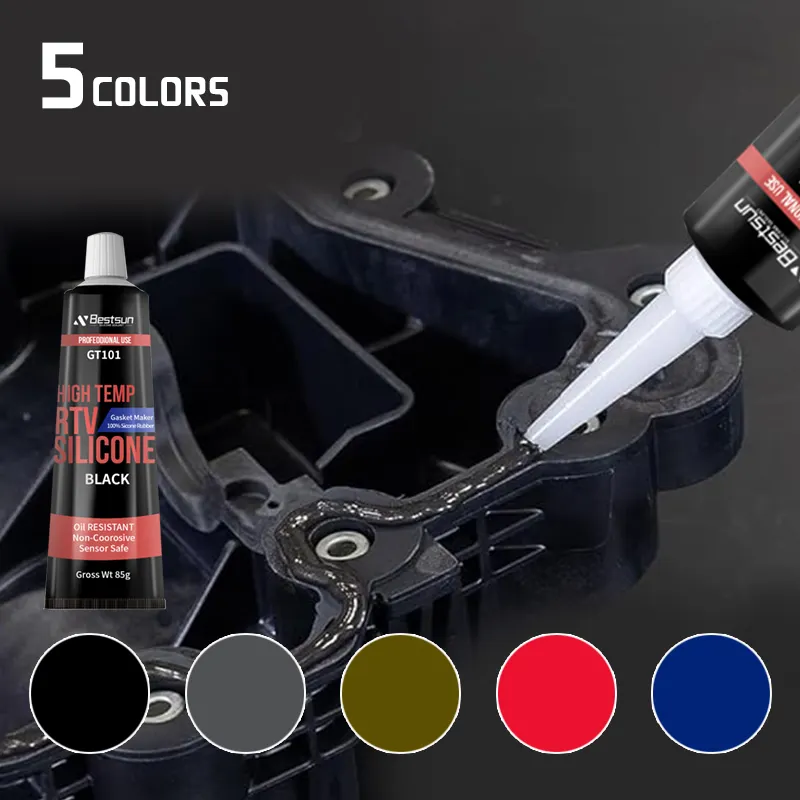 Batch supply RTV Silicone Sealant Silicone Flange Sealant Red Engine Sealing Rubber Gasket Maker