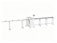 Machine de découpe automatique de lattes de stores en bois avec mesure automatique et coupeur à longueur fixe pour lattes de stores en bois, bambou, PVC, PS