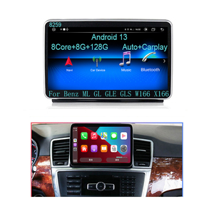 Sistema Android13 para <span class=keywords><strong>Mercedes</strong></span> Benz ML GL GLE <span class=keywords><strong>GLS</strong></span> W166 X166 Apple Carplay, reproductor de vídeo para coche, navegación, pantalla Multimedia, GPS 4G - Product Image 1