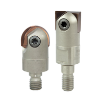 Tête de fraise indexable tige modulaire à visser avec inserts en carbure OEM pour outils de travail des métaux de fraiseuse CNC