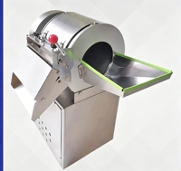 Coupe-légumes électrique commercial entièrement automatique, trancheuse facile à utiliser pour la maison et les restaurants, coupe efficacement les patates douces et les fruits