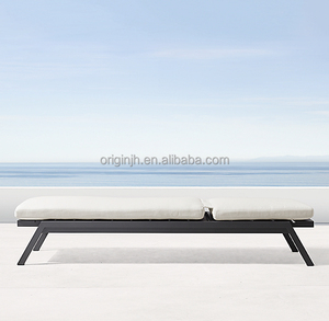 Meuble d'extérieur pour Villa extérieure, <span class=keywords><strong>bain</strong></span> <span class=keywords><strong>de</strong></span> <span class=keywords><strong>soleil</strong></span>, en aluminium, idéal pour une piscine et une fête - Product Image 5