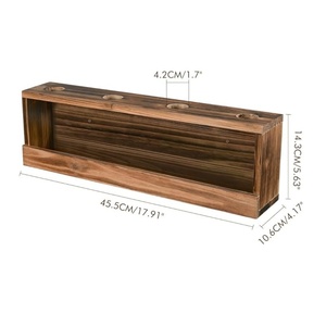 Supporto da parete per racchette da <span class=keywords><strong>ping</strong></span> <span class=keywords><strong>pong</strong></span>, espositore per 4 racchette da tennis tavolo - Product Image 6