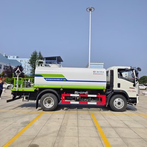Camion-citerne à eau Howo 10 m³ pour le nettoyage routier, diesel 150 CV, pompe à pression Q235, grande débit de pompage, plateforme d'arrosage - Product Image 4
