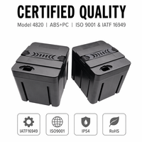 Boîtier de batterie au lithium modèle personnalisé 4820 12V 24V 48V 180Ah 200Ah 280Ah 300Ah en ABS PC, coque vide pour stockage d'énergie