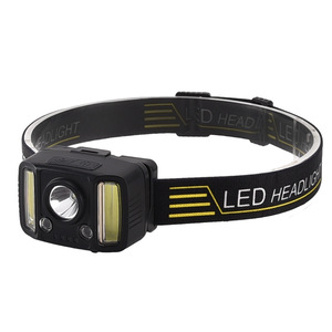 Lampe frontale LED rechargeable 2000 mAh avec bande réglable pour course nocturne et pêche - Product Image 1