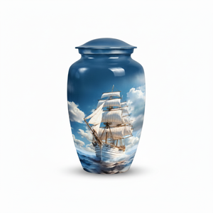 Urnas de latón para hombres y mujeres, urnas decorativas para cenizas de adultos, urnas de cremación, urnas hechas a mano, urnas funerarias - Product Image 1