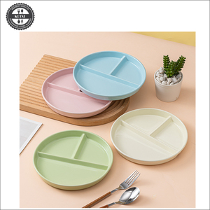 Керамическая 3-х отсекная пластина управления многоразовая бариатрическая тарелка для детей и взрослых, безопасная для микроволновой печи и посудомоечной машины - Product Image 4