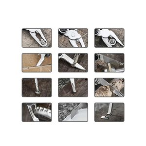 Kit d'outils multifonctionnels à pince <span class=keywords><strong>de</strong></span> poche très vendu, pince pliante multifonctionnelle en acier inoxydable, coupe-fil - Product Image 6