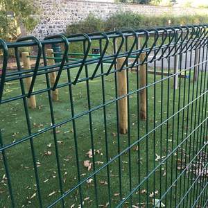 <span class=keywords><strong>Grillage</strong></span> soudé en acier galvanisé thermolaqué, facilement assemblable, 6 pieds, pour la <span class=keywords><strong>sécurité</strong></span> domestique moderne, écologique et à faible entretien - Product Image 1