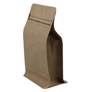 ถุงซิปล็อคแบบแบนด้านล่าง ลายดำ ผลิตจากพลาสติกรีไซเคิลและกระดาษคราฟท์ ใช้ซ้ำได้ เหมาะสำหรับใส่ขนม - Product Image 6