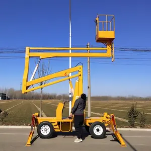 JIN YANG HU TGZ 200kg 8-16m Boom Lift Platform Aerial Work Electric Lifting Platform