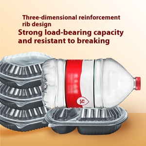 Hộp đóng gói dùng một lần cấp thực phẩm mang đi hộp ăn nhẹ 1 ngăn 2 ngăn 3 ngăn dày bữa ăn-chia sẻ Hộp Ăn Trưa - Product Image 3