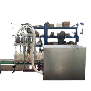 Machine de remplissage automatique de bouteilles en plastique et en verre pour eau de bureau, machine de remplissage d'eau minérale, machine de remplissage de bouteilles de liquide - Product Image 1