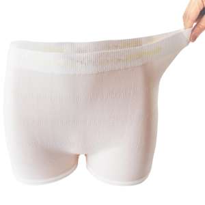 Sous-vêtement extensible en maille sans couture post-partum <span class=keywords><strong>maternité</strong></span> post-chirurgical <span class=keywords><strong>jetable</strong></span> culotte pour femme - Product Image 1