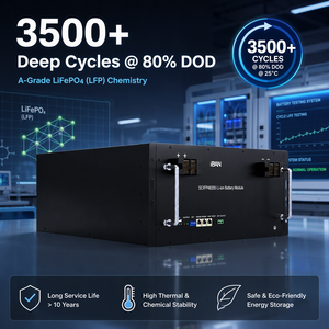 แบตเตอรี่ลิเธียมสำรองพลังงาน 48v 200ah สำหรับสถานีฐานโทรคมนาคมแบบ Deep Cycle ที่ปรับแต่งได้ตามความต้องการ  ลดราคาพิเศษ - Product Image 4