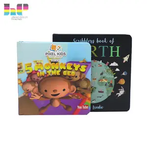 Yüksek kalite ucuz boyama çocuk kurulu kısa hikaye İngilizce kitaplar baskı