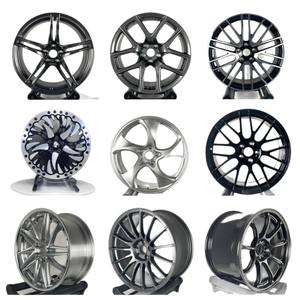 Rines de Aluminio Forjado con Acabado Negro Brillante JG para Autos, 18 19 20 21 Pulgadas para Audi BMW <span class=keywords><strong>Mercedes</strong></span>, Certificación JWL VIA - Product Image 3