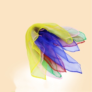 Pañuelo de Seda Transparente Cuadrado para Danza Infantil al por Mayor, Accesorios Musicales para Enseñanza Orff en Guarderías y Espectáculos - Product Image 5