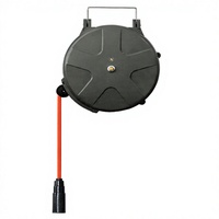 Enrouleur de tuyau d'air rétractable automatique JLD 10m/12m, fixation murale, enroulement automatique, tuyau en PU, ensemble boîte à outils pour garage et atelier