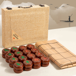 Haute qualité hêtre en bois échecs enfants bureau deux hommes Match jeu éducatif aides pédagogiques enfants jouets pour enfants garçons filles - Product Image 2