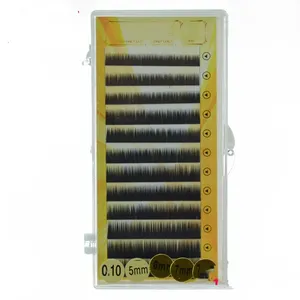 Wholesale Private Label Manufacture Private Label False Eyelashes Korean Silk Individual Eyebrow Extension