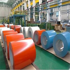 Feuille de toiture en bobine d'acier PPGI DX51 <span class=keywords><strong>Zinc</strong></span> enduit de diverses couleurs JIS/BIS/ASTM BS pulvérisé à froid pour le soudage de coupe de pliage - Product Image 6