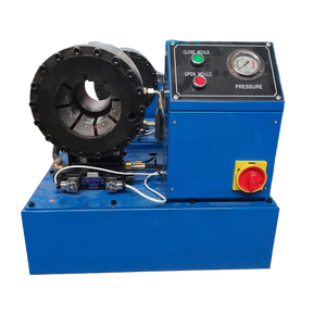Máquina Engarzadora de Mangueras Hidráulicas Automática SP20 HongWang Azul, Certificación CE, Directo de Fábrica China 2025, 1 Año de Garantía para Reportes - Product Image 1