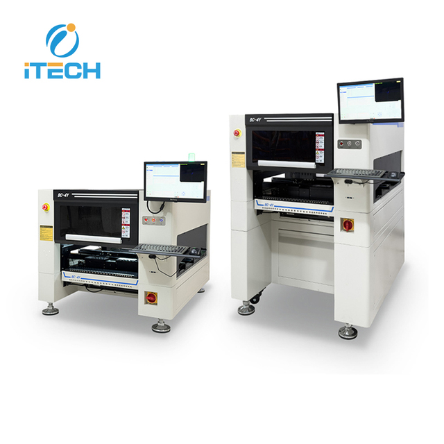 ITECH BC-4Y 4 Head SMT Chip Mounter Machine LED Strip PCB Board Surface Mount Placement Line