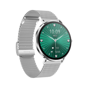 6.8mm siêu mỏng thời trang Smartwatch T8 PRO BT điện thoại gọi đầy đủ ban nhạc thép không gỉ kỹ thuật số AMOLED la bàn IP67 tập thể dục - Product Image 5