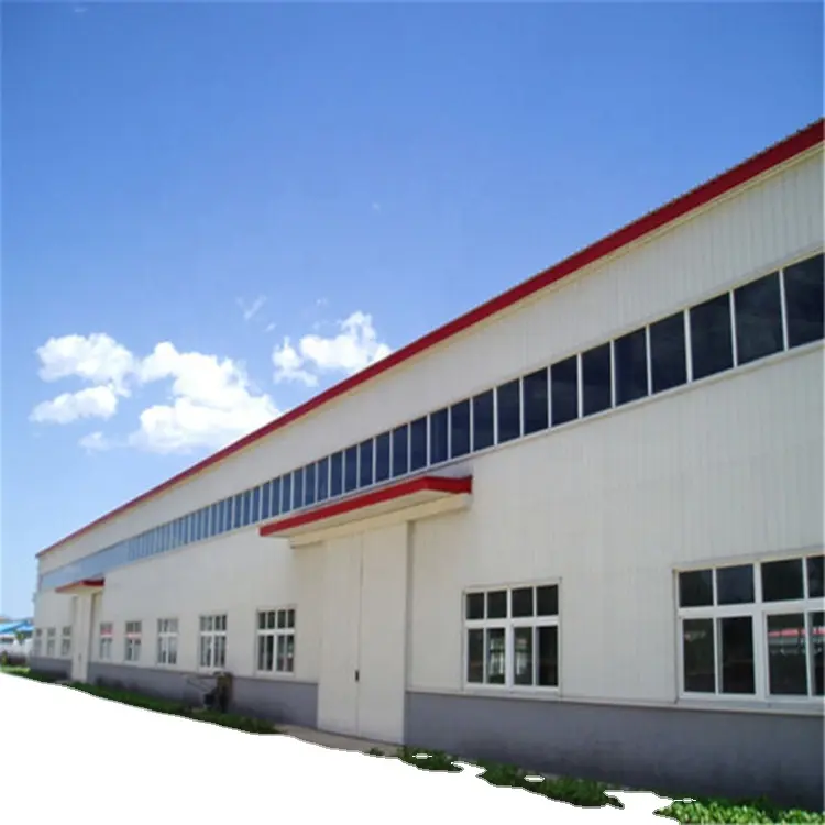 high quality large span steel structure building warehouse /workshop