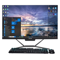 All in One Core I7 23.8 Inch LCD Desktop Computer DDR3 RAM Dual Core SSD+HDD Storage HD Graphics 4400