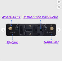 RK3588 AIBOX avec module IA Hailo8 26T ou DEEPX DX-M1 25T M.2 / WIFI6/4G LTE Ubuntu 24.04 Linux Ordinateur industriel RK3588
