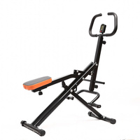 Simulateur d'équitation Exercices de vélo Machine Entraîneur de muscles abdominaux Fitness à la taille