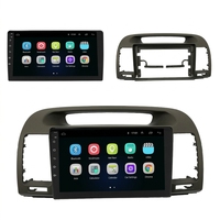 Lecteur multimédia automobile Android 10 avec écran OLED, navigation GPS, Wi-Fi intégré, CarPlay et Android Auto pour Camry XV30 2000-2006