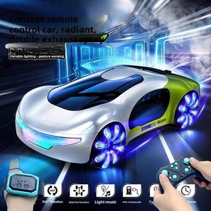 Coche de Derrape RC de Control Remoto con Concepto de Nueva Energía Transfronteriza, 2.4GHz, Sensor de Gestos, Luces y Música, Juguete para Niños para Acrobacias y Pasatiempos - Product Image 5