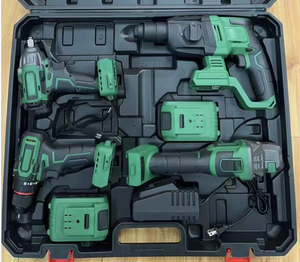 Ensemble de perceuse sans fil 21V original scie <span class=keywords><strong>à</strong></span> onglets sans fil clé <span class=keywords><strong>à</strong></span> chocs marteau électrique et tournevis-outil combiné projets d'amélioration de l'habitat - Product Image 6
