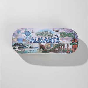 Spanien Brillen etui Benutzer definiertes Logo Hochwertige tragbare Brillen etui Top Sonnenbrillen Luxus etuis Souvenir Geschenk